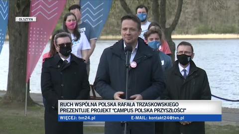 Trzaskowski inauguruje "Campus Polska Przyszłości": to jest spotkanie, którego do tej pory nie było
