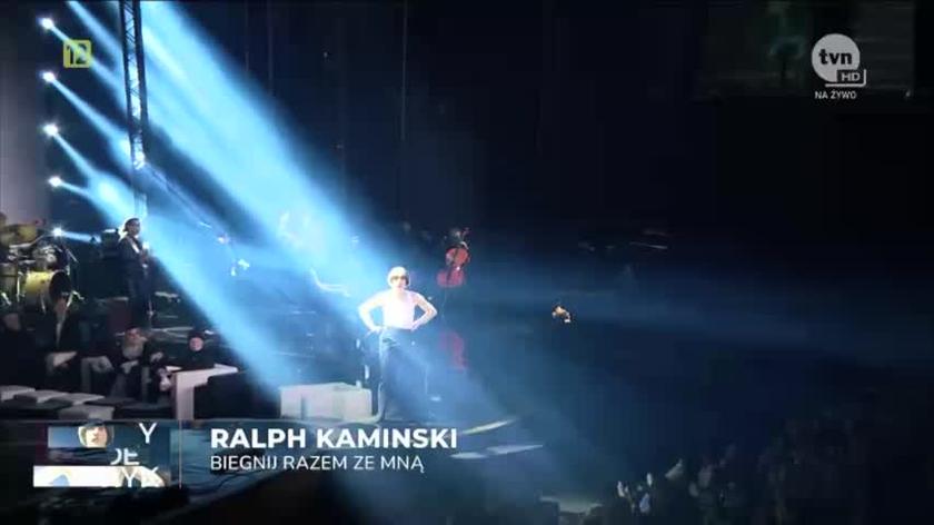 Fragment występu Ralpha Kaminskiego podczas tegorocznej gali Fryderyków 