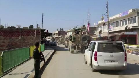 Amerykańskie wojsko w Syrii. Wideo archiwalne