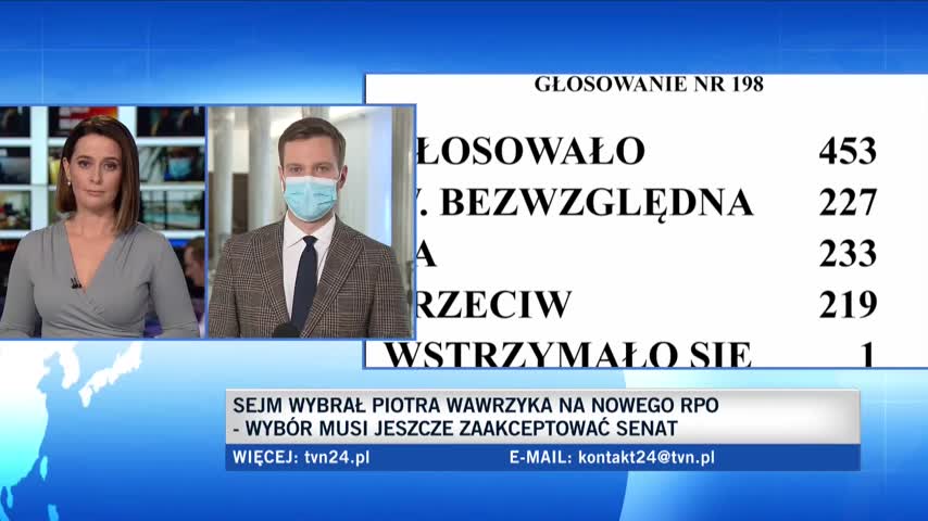 Rzecznik Praw Obywatelskich Kandydatura Piotra Wawrzyka Odrzucona W Senacie Tvn24