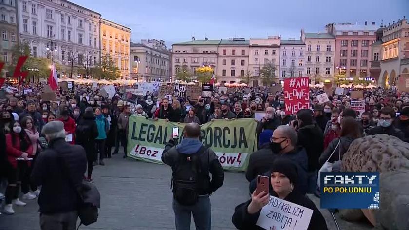 "Ani jednej więcej" - demonstracja w Krakowie