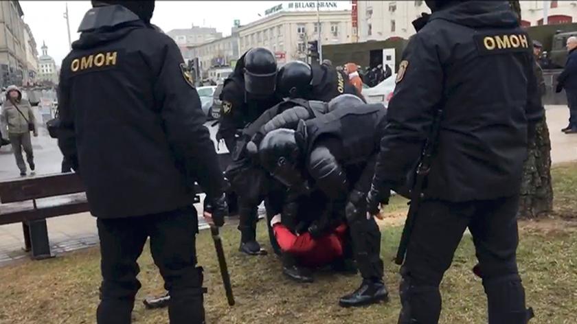 25.03.2017 | Demonstracje opozycji na Białorusi i ostra reakcja milicji