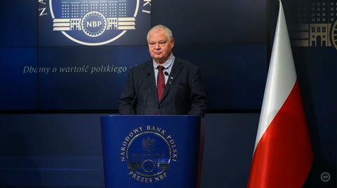 Glapiński o stopach procentowych: jest przestrzeń do dalszych podwyżek (wypowiedź z 9 grudnia 2021)