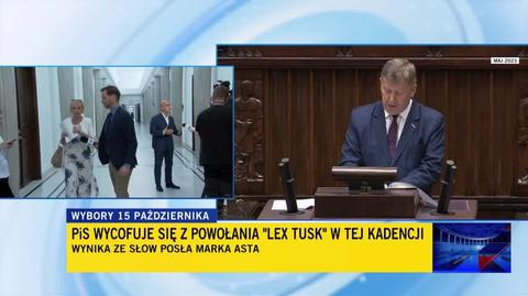 Posłanka PiS o "lex Tusk": Komisja będzie. Za chwilę mamy przyszłą kadencję i na pewno spokojnie będzie pracowała