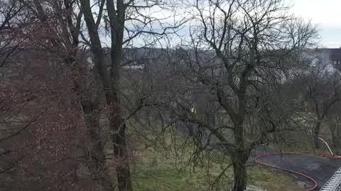 Mężczyzna zginął w pożarze domu