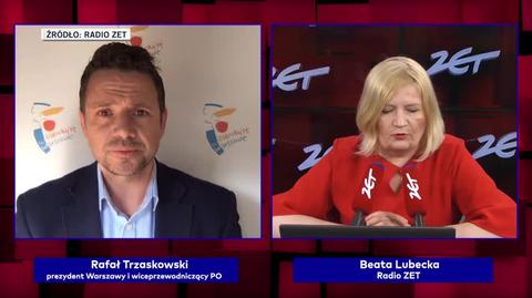 Rafał Trzaskowski: jestem ciekaw, jakie są dokładnie aspiracje Donalda Tuska