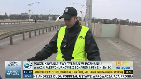Poszukiwana Ewy Tylman w Poznaniu. Wykorzystano psy z Niemiec