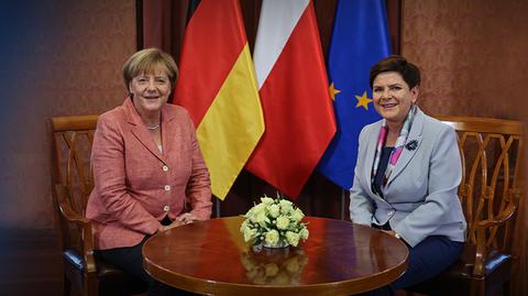 26.08.2016 | Merkel chce postawić UE na nogi. Rozmawiała o tym z premier Szydło