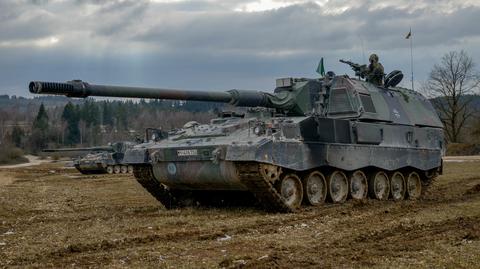 Niemieckie Panzerhaubitze 2000 dotarły na front w Ukrainie