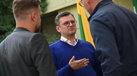 Dmytro Kułeba: pierwsze, co trzeba zrobić, to odblokować granicę  