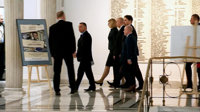 Zakończyło się spotkanie Banasia z marszałek Sejmu