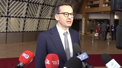 Morawiecki: trzy główne tematy na drugi dzień szczytu UE