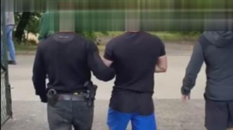 "Był bardzo zaskoczony", gdy zapukali policjanci. Wcześniej "ukrywał się w Niemczech"