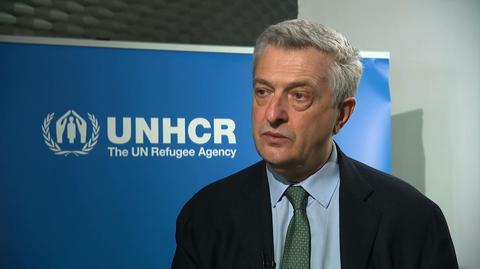 Filippo Grandi, wysoki komisarz ONZ do spraw uchodźców, o kryzysie humanitarnym na Ukrainie