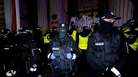 Protest przed MEN