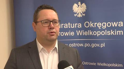Maciej Meler z Prokuratury Okręgowej w Ostrowie Wielkopolskim