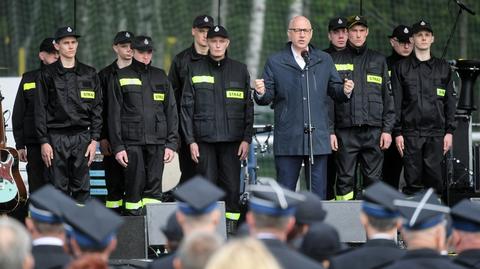 Brudziński: najlepsza firma nie zadbałaby lepiej o wizerunek Polski, niż strażacy podczas akcji w Szwecji 