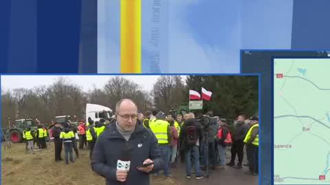 Protest rolników w Poznaniu