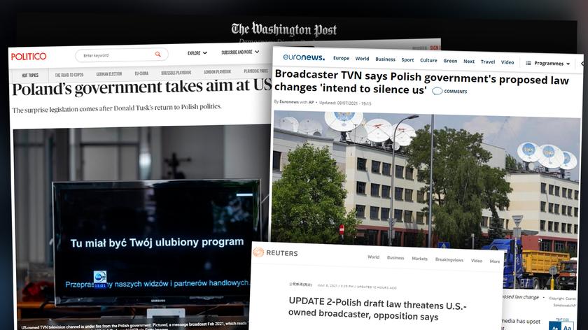 Zagraniczne media komentują projekt PiS dot. mediów
