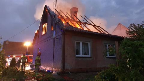 Tragiczny pożar w miejscowości Silginy (wideo bez dźwięku)