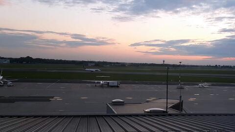 Plane carrying Krystsina Tsimanouskaya lands at Warsaw Chopin airport