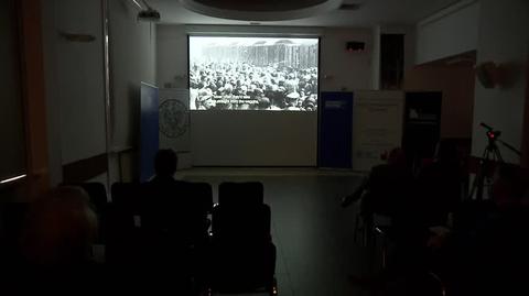 Pokaz filmu "Raport z Auschwitz". Polacy od 1941 roku informowali świat o Holokauście