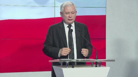Jarosław Kaczyński o zastrzeżeniach Gowina