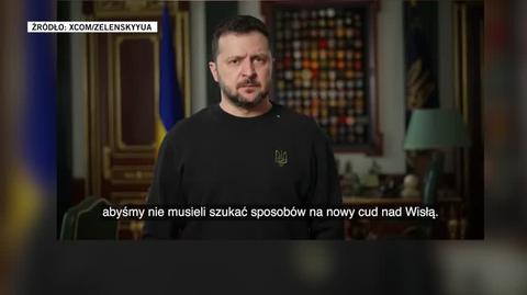 Zełenski apeluje do Tuska o spotkanie na granicy