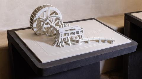 Makiety nieistniejących już części Zamku Królewskiego na Wawelu zostały wydrukowane w drukarce 3D