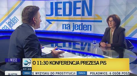Mazurek: nie zgadzam się na łączenie Kaczyńskiego z nominacjami w SSP