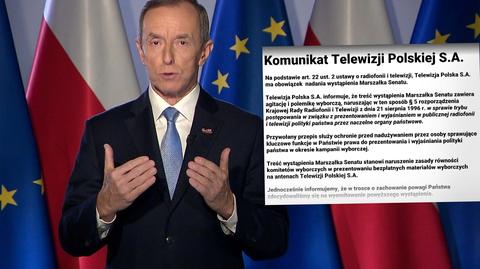 Orędzie marszałka Senatu