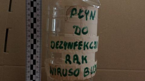Oblał ją łatwopalną cieczą