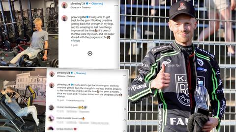 Trzy miesiące temu miał makabryczny wypadek. Jego postępy są niesamowite