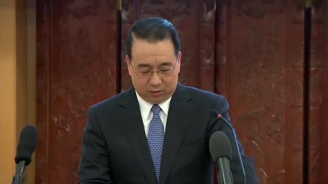 Chinese Ambassador Liu Guangyuan speaks on coronavirus