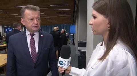 Błaszczak: obawiam się, że premier Tusk nie daje sobie rady