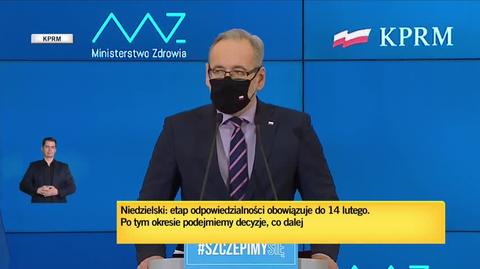 Niedzielski: otwieramy sklepy w galeriach handlowych od 1 lutego, z zachowaniem zasad reżimu sanitarnego