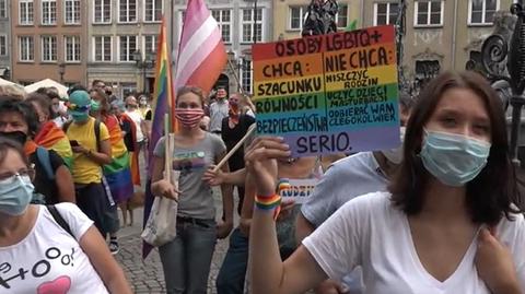 Protesty przeciw homofobii
