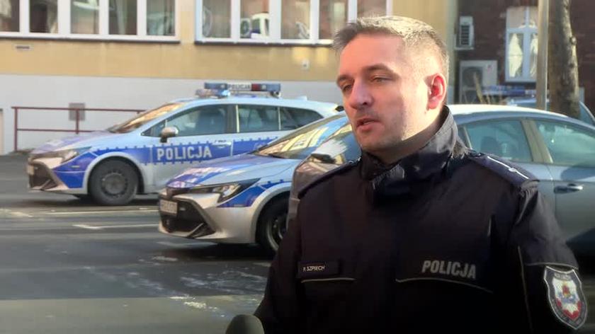 Interwencja policji pod Wawelem