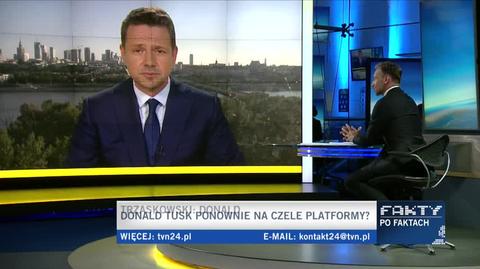 Trzaskowski: jestem gotów kandydować na przewodniczącego Platformy