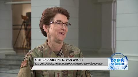 Gen. Jacqueline Van Ovost: nie bylibyśmy w stanie pomóc Ukrainie bez pomocy Polski