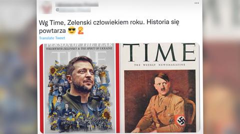 Wołodymyr Zełenski Człowiekiem Roku 2022 magazynu "Time"