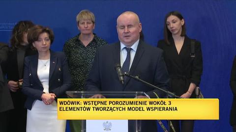 Paweł Wdówik o wprowadzeniu świadczenia wspierającego na pierwszym poziomie od 2024 roku