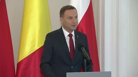 Duda: rozmawialiśmy z prezydentem Rumunii o Brexicie