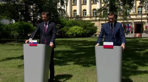 Morawiecki o relacjach polsko-słowackich