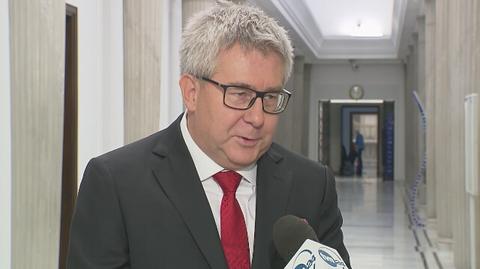 Czarnecki o oświadczeniu Gersdorf: kwik kasty