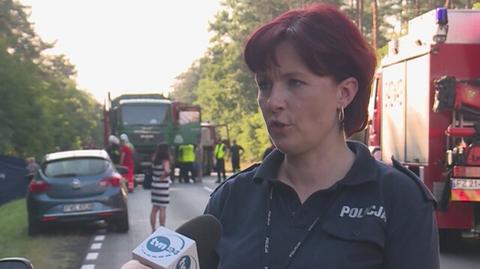 Policja o tragicznym wypadku w Leśniowie Wielkim (Lubuskie)
