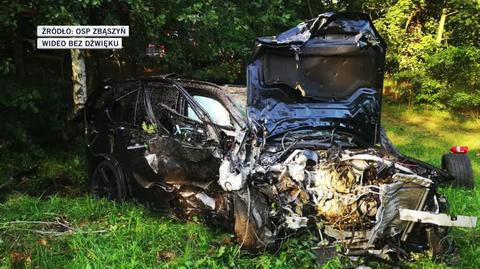 Wypadek pod Dąbrówką Wielkopolską. Zginęła jedna osoba