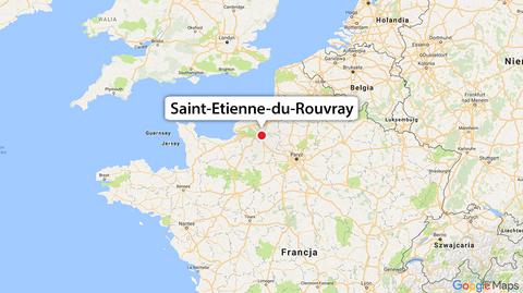 Do ataku doszło w miejscowości Saint-Etienne-du-Rouvray