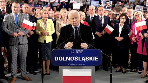 Kaczyński: tych wiz, o których ta pani tam krzyczała, było dokładnie 268