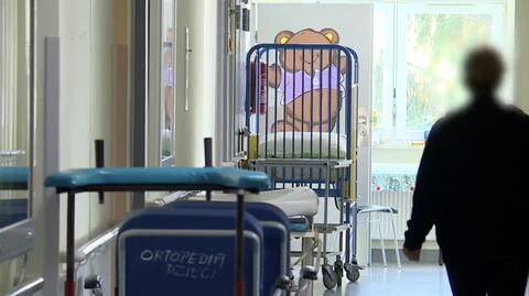 Czteromiesięczna dziewczynka w szpitalu z obrażeniami (23.10.2023)